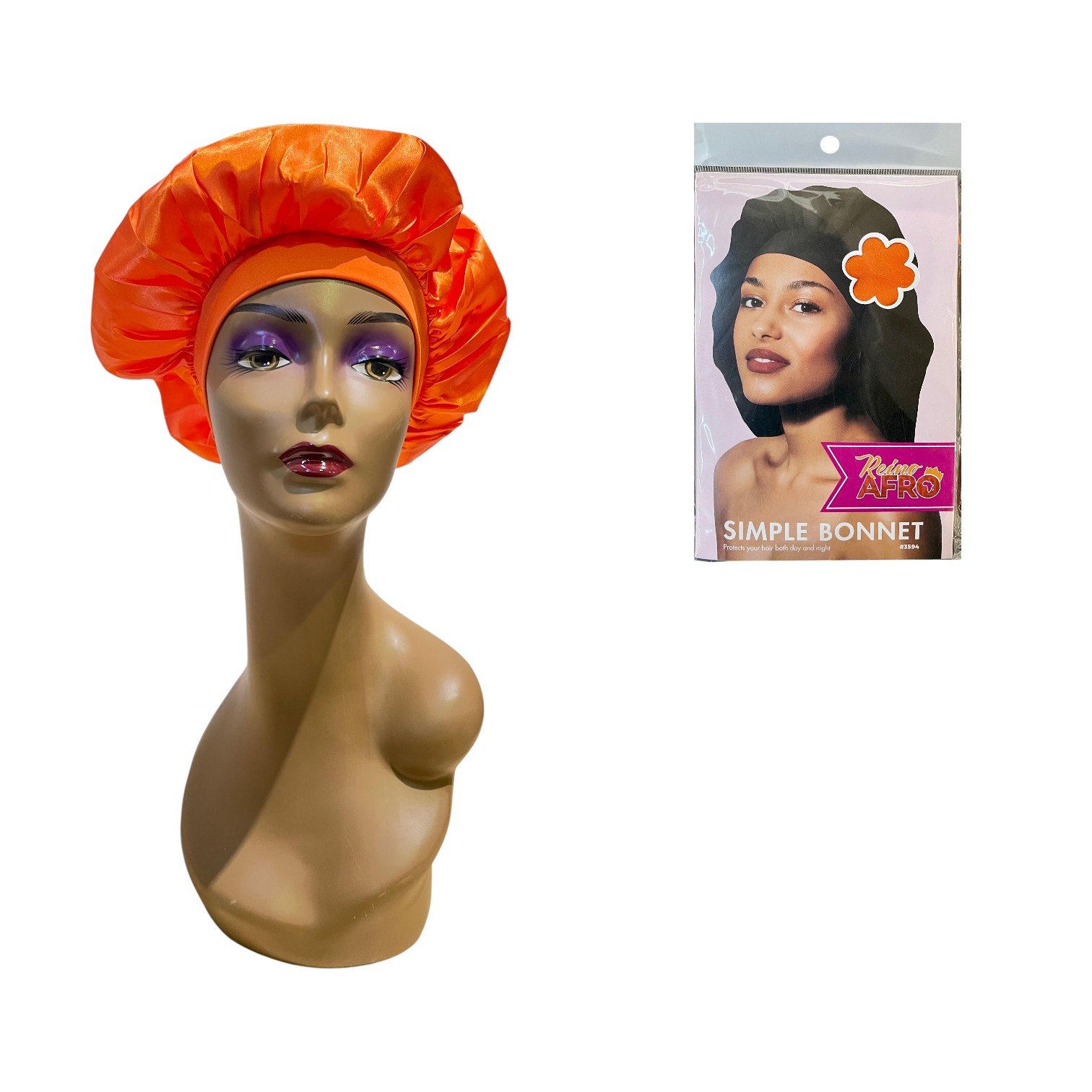 R.A Simple Bonnet Laranja