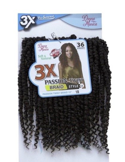 D.M PASSION TWIST BRAID 12'' 3X N2