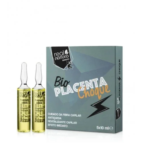 Real Natura - Ampolas Bio Placenta Choque 5x10ml