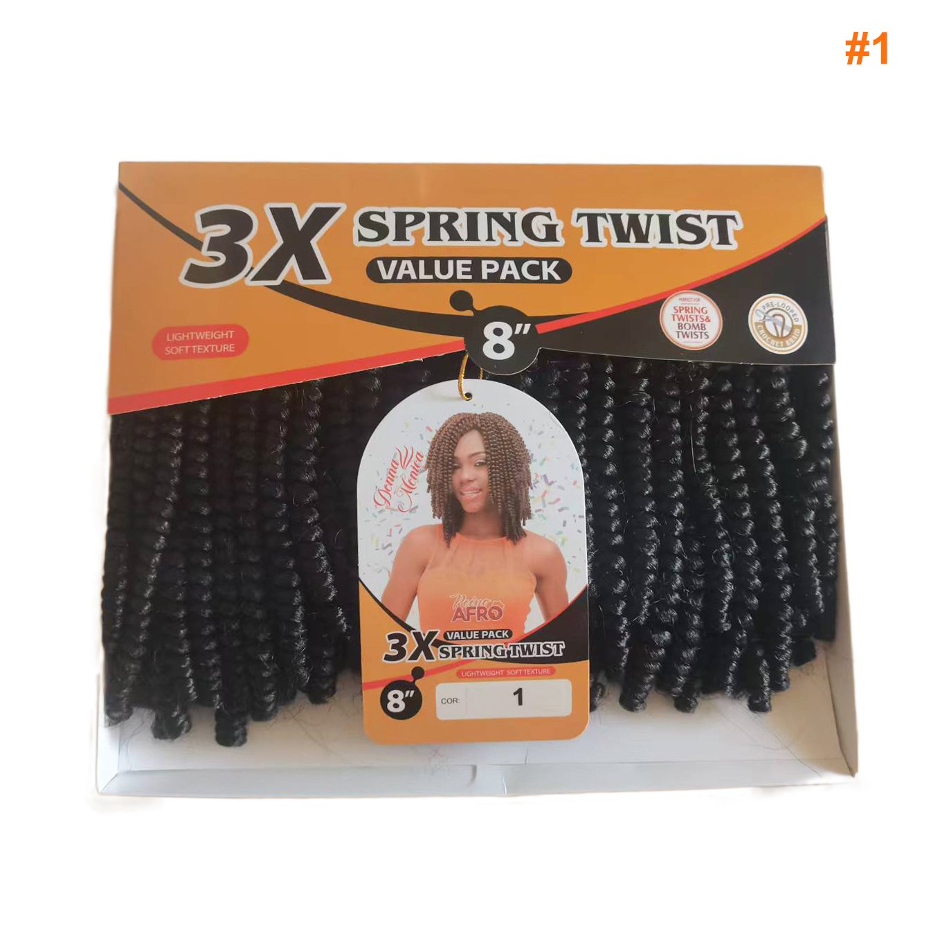 D.M SPRING TWIST 8" 1