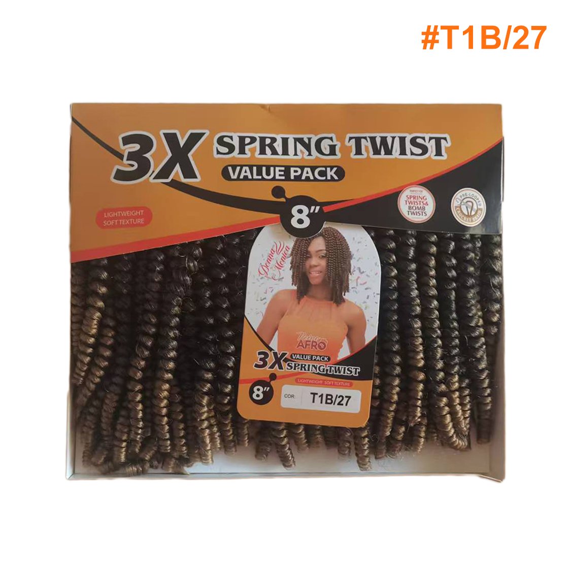 D.M SPRING TWIST 8" T1B/27