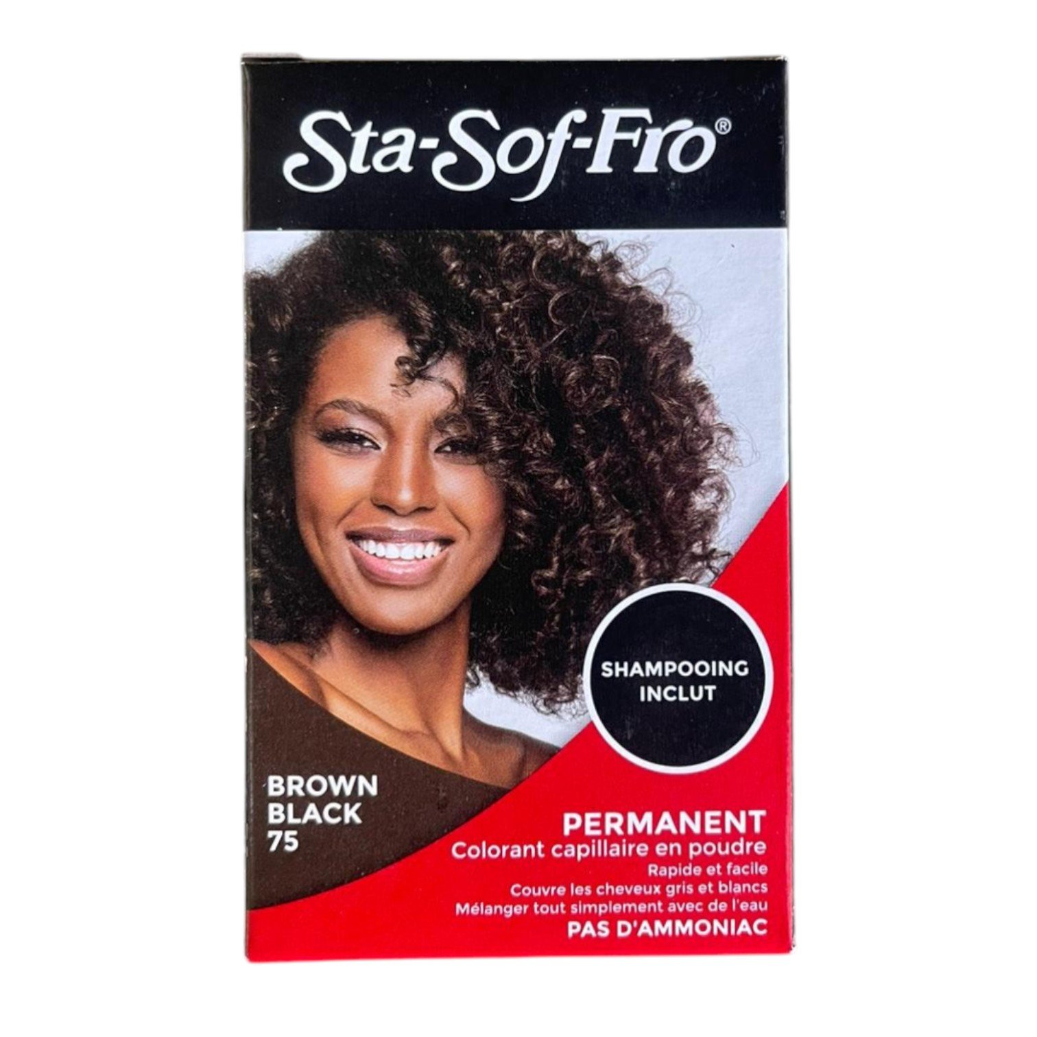 Sta Sof Fro Powder Dye Brown Black