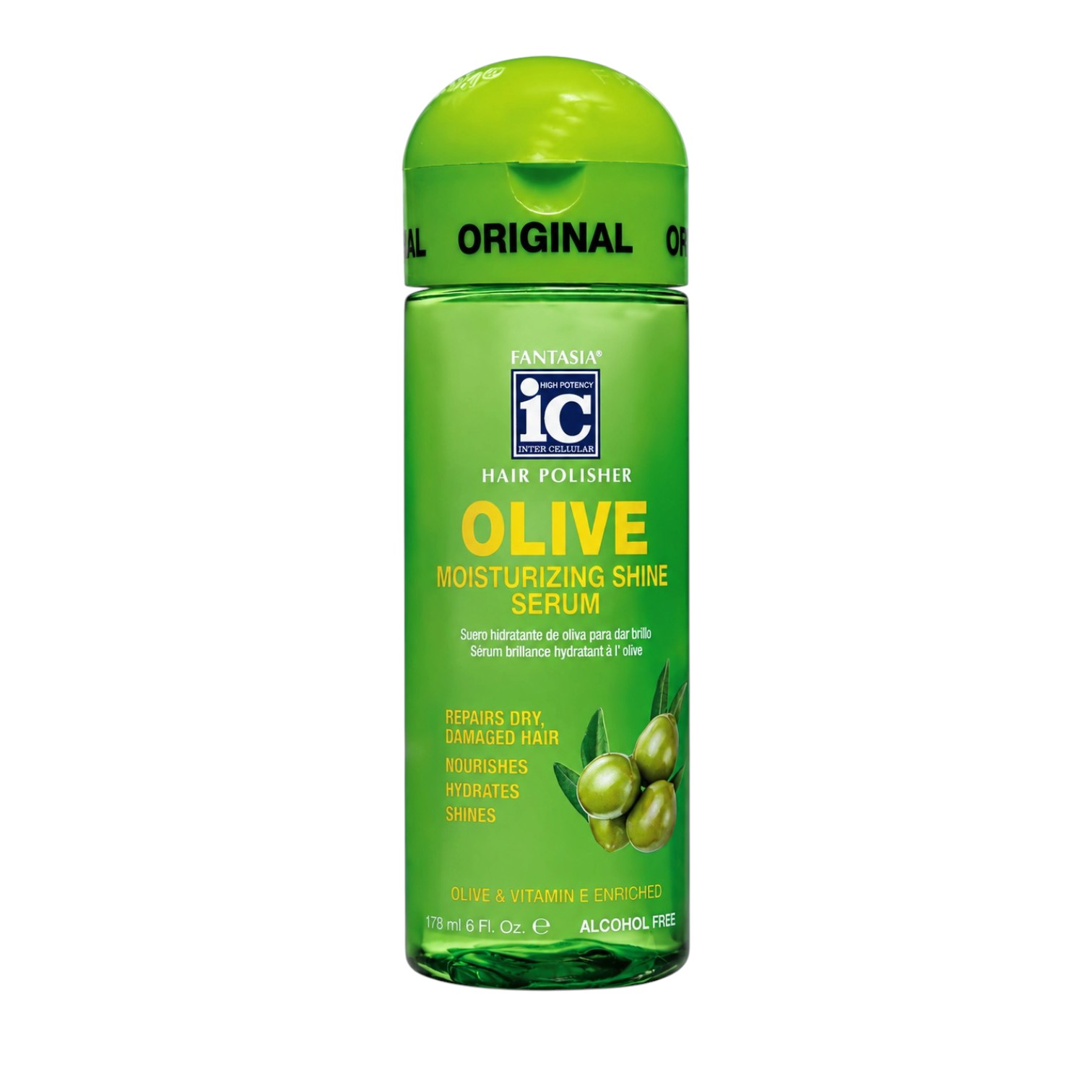 Fantasia IC Olive Hair Polisher 6 oz