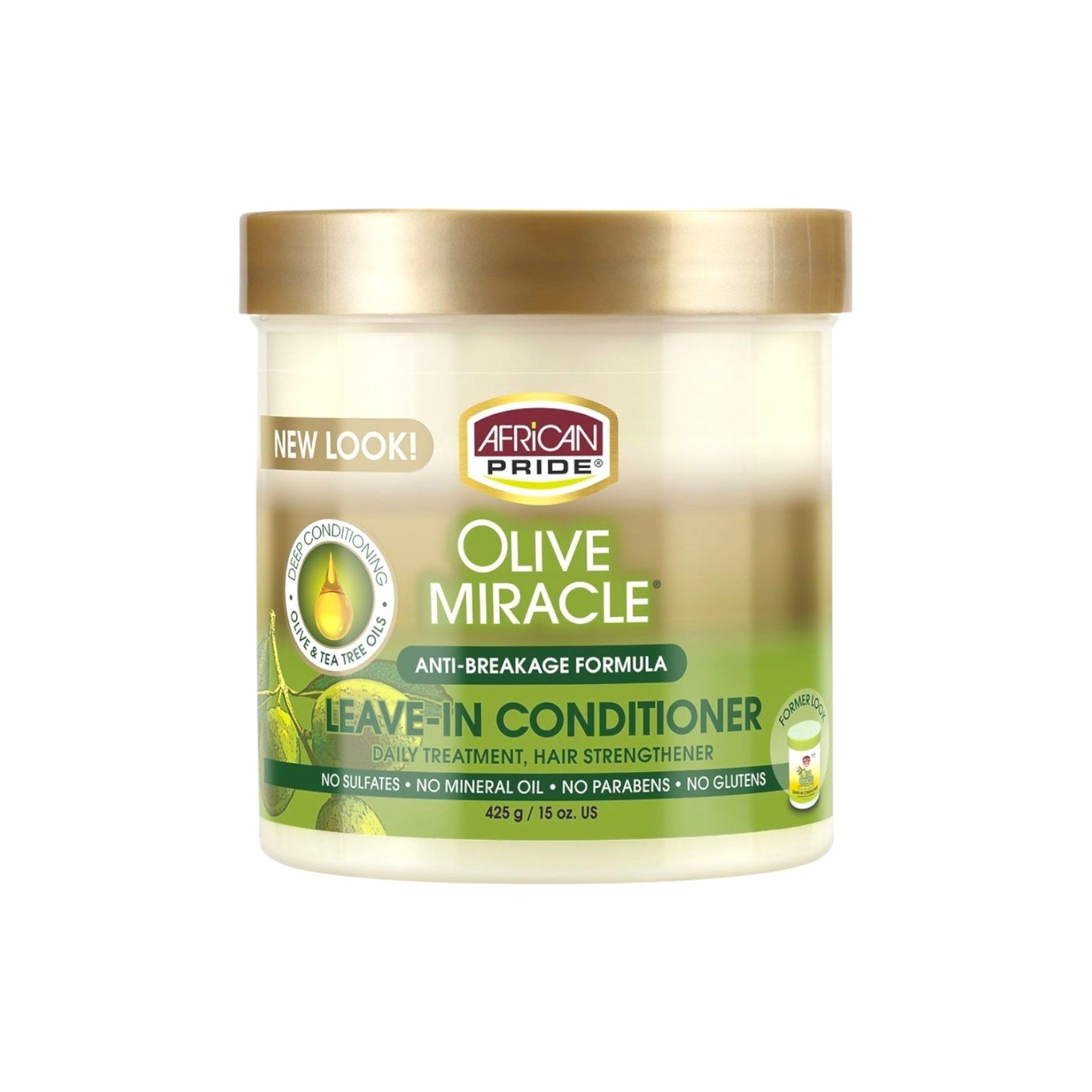 AP Olive Miracle Leave-In CondItioner Creme 15oz