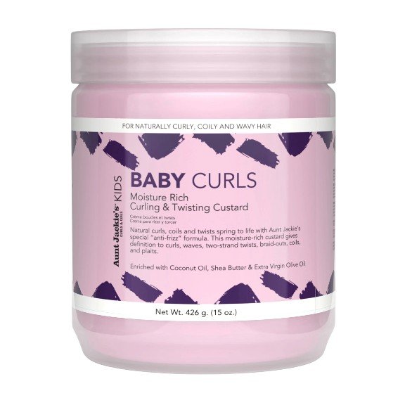 Aunt Jackie's Kids Curling & Twisting Custard 15oz