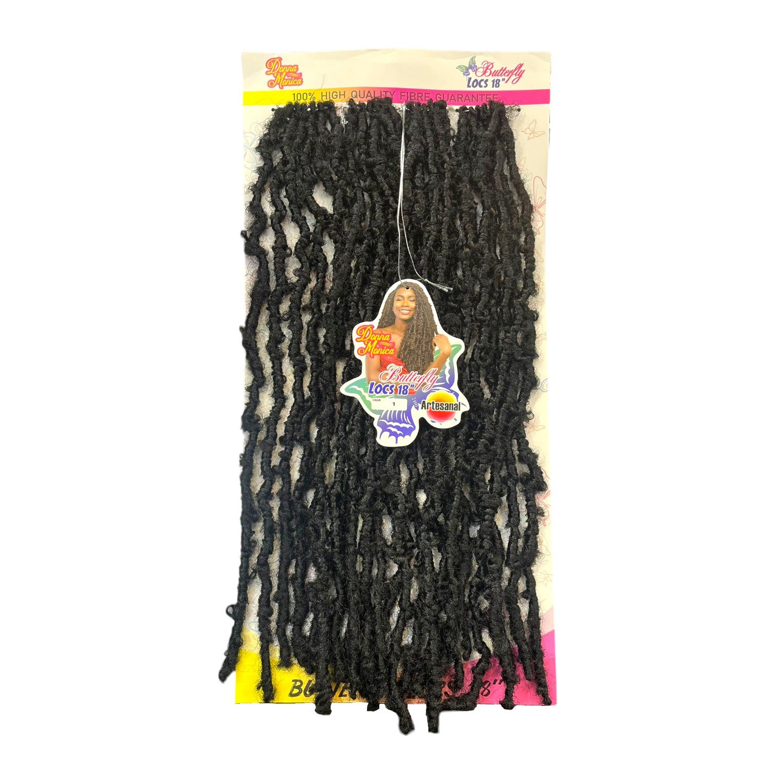D.M BUTTERFLY LOCS 3X 18'' 1