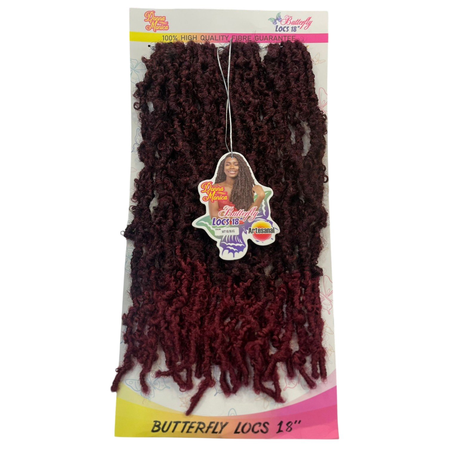 D.M BUTTERFLY LOCS 3X 18'' MT1B/BUG