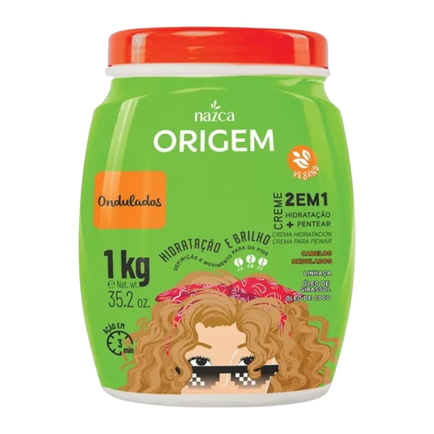 ORIGEM 2-IN-1 HAIR MASK CURLS JAR 1KG