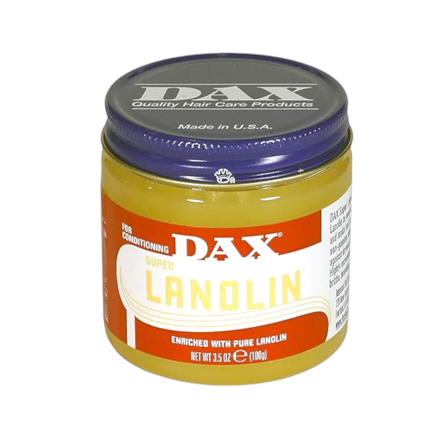 DAX Super Lanolin 3.5oz yellow