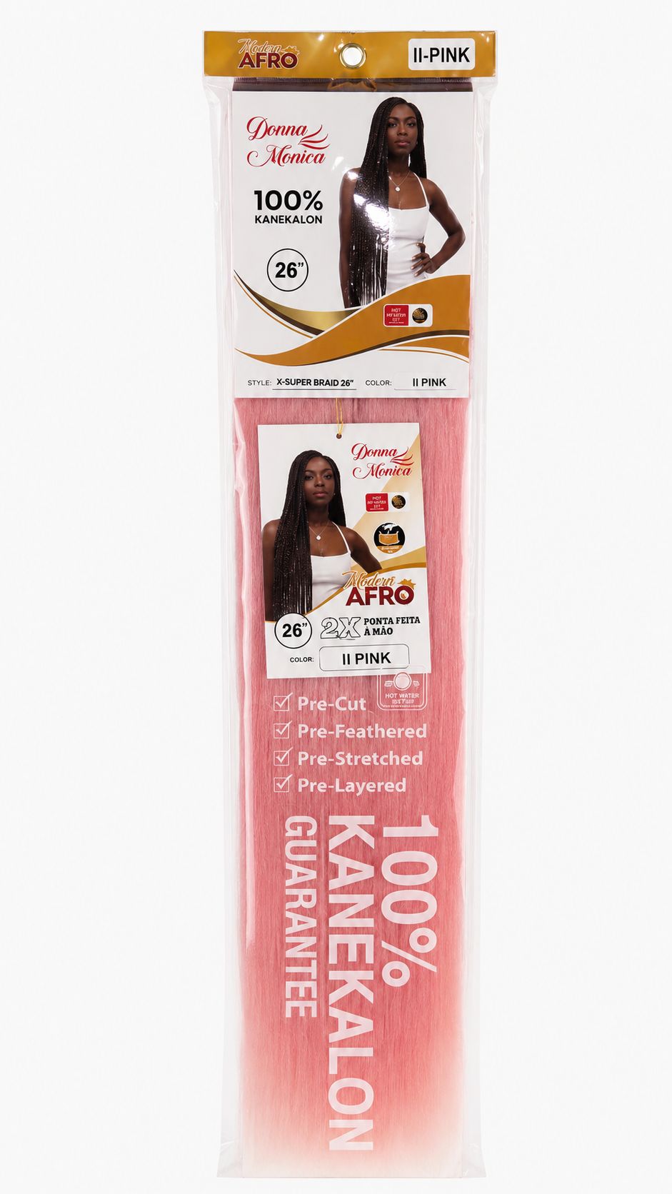 Donna Monica X-Super Braid 26' -  II Pink Claro