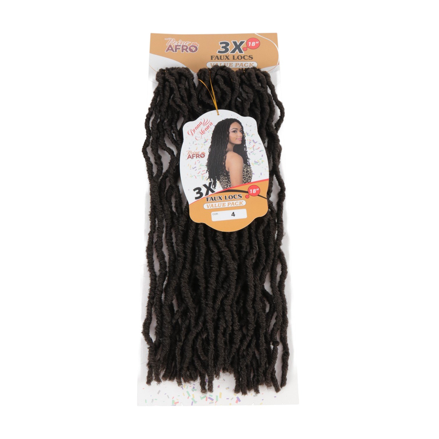D.M Faux locs 18'' N4