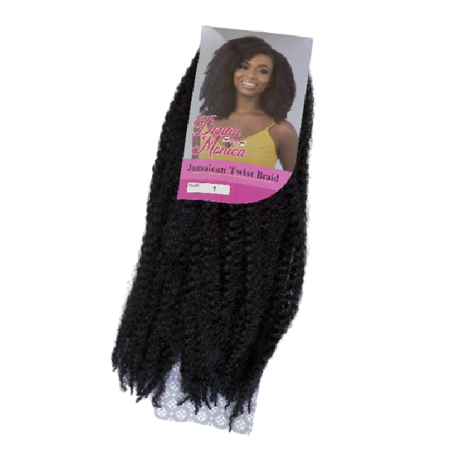D.M JAMAICAN TWIST BRAID 18'' N1B