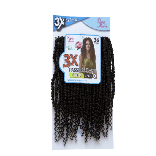 D.M PASSION TWIST BRAID 12'' 3X N1
