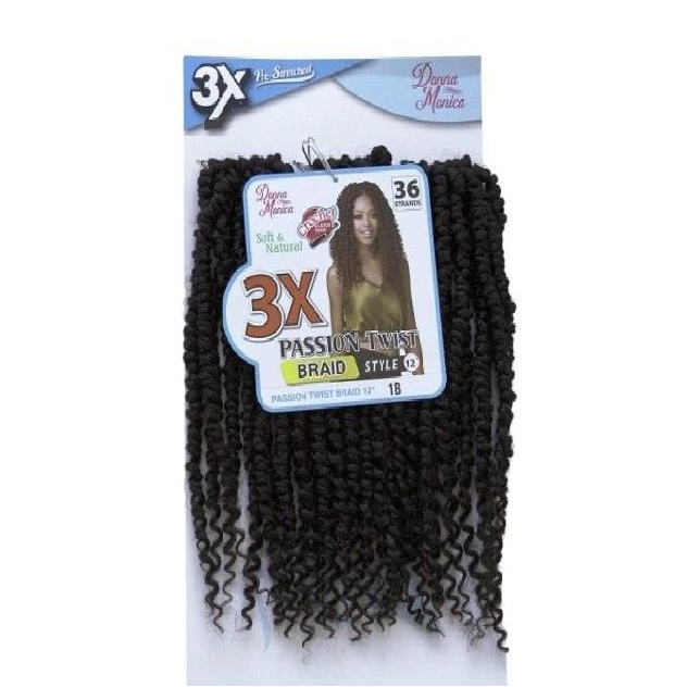 D.M PASSION TWIST BRAID 12'' 3X N2
