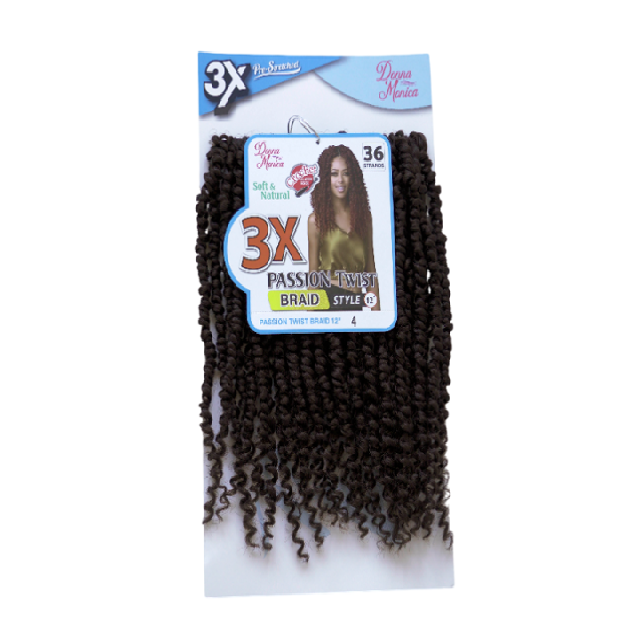 D.M PASSION TWIST BRAID 12'' 3X N4