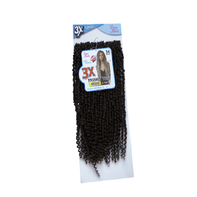 D.M PASSION TWIST BRAID 18'' 3X N1