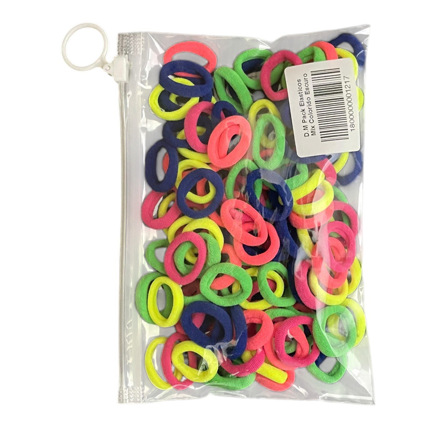 D.M Pack Elasticos Mix Colorido Escuro