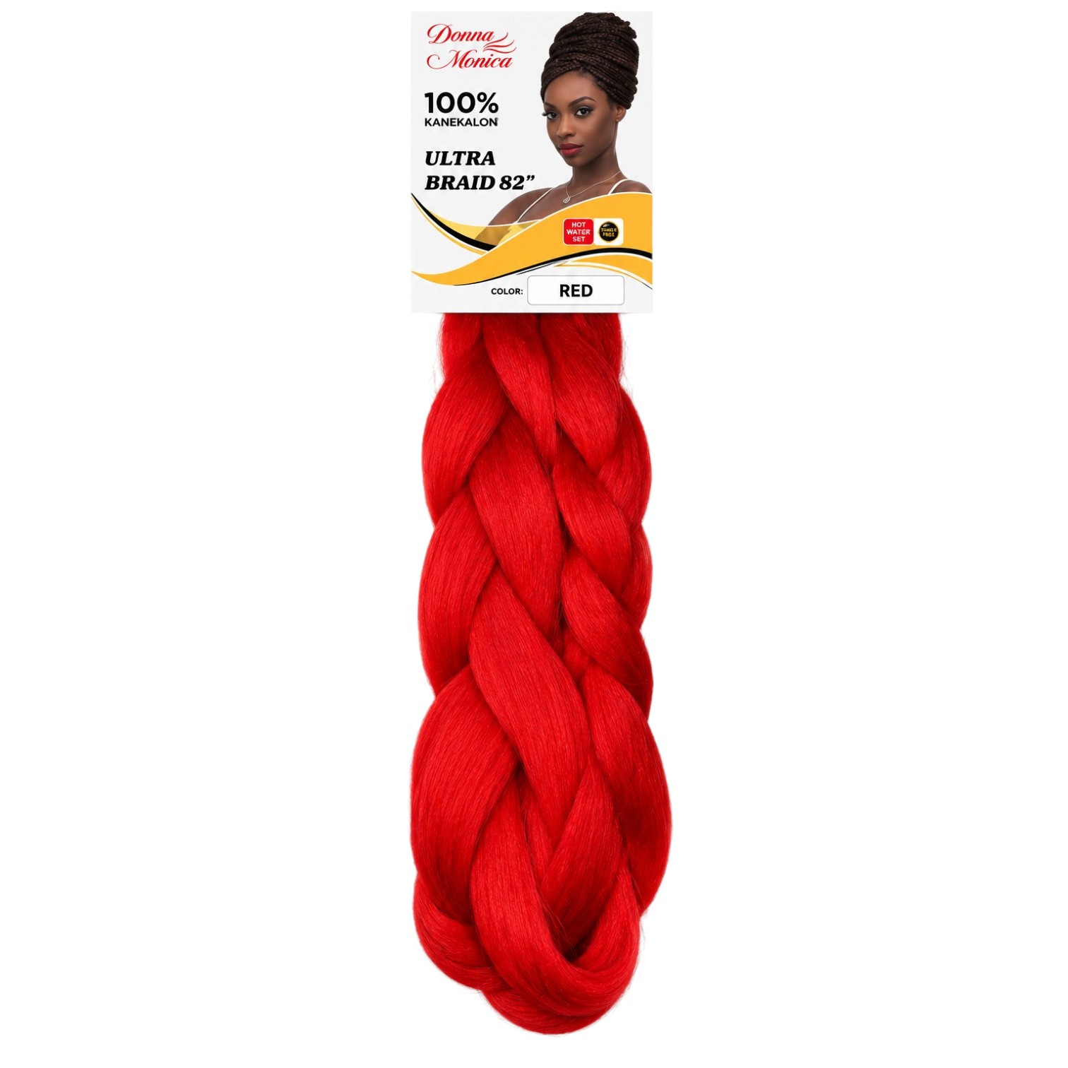 D.M ULTRA BRAID 82'' RED