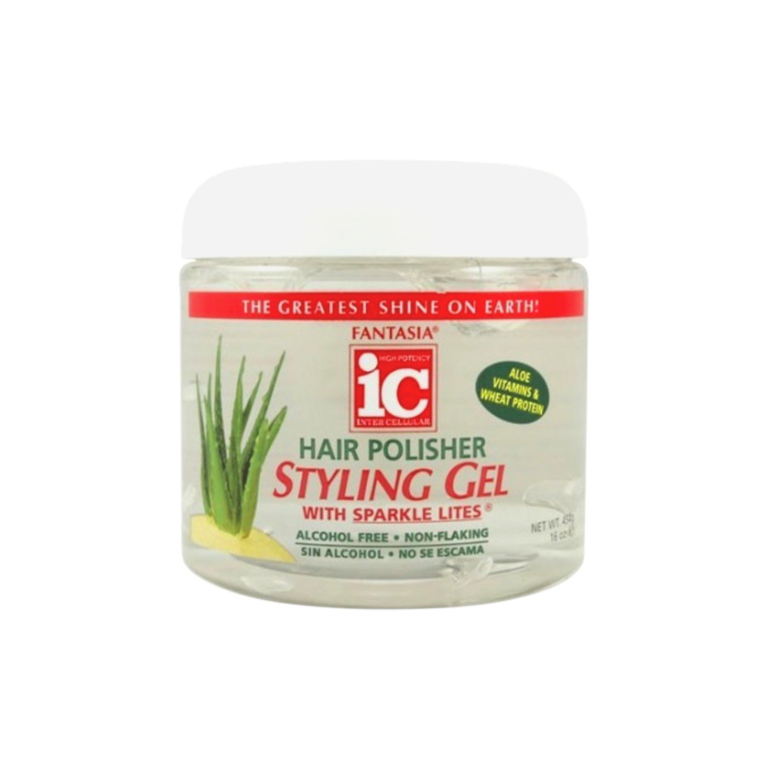 Fantasia IC Hair Polisher Aloe Styling Gel 16oz