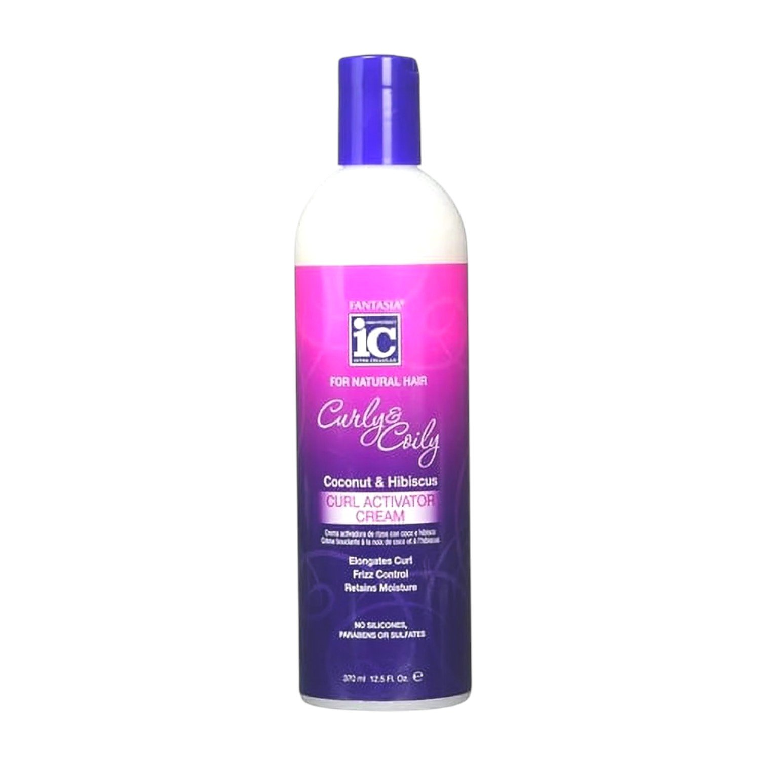 Fantasia IC  Curly & Coily Cream  Activator 12oz.