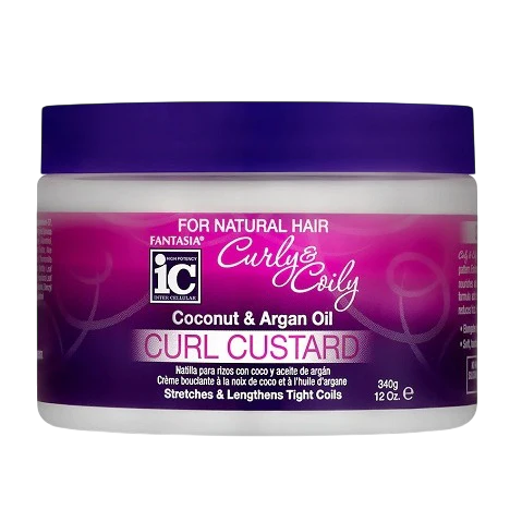 Fantasia IC Curly & Coily Curl Custard 12oz
