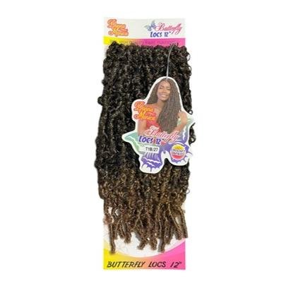 D.M Butterfly Locs 12'' T1B/27