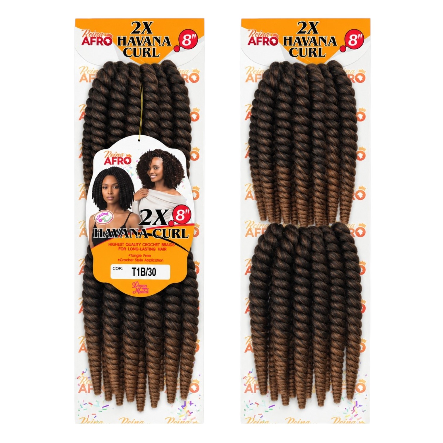 D.M HAVANA CURL 8" 134G 20S T1B/30