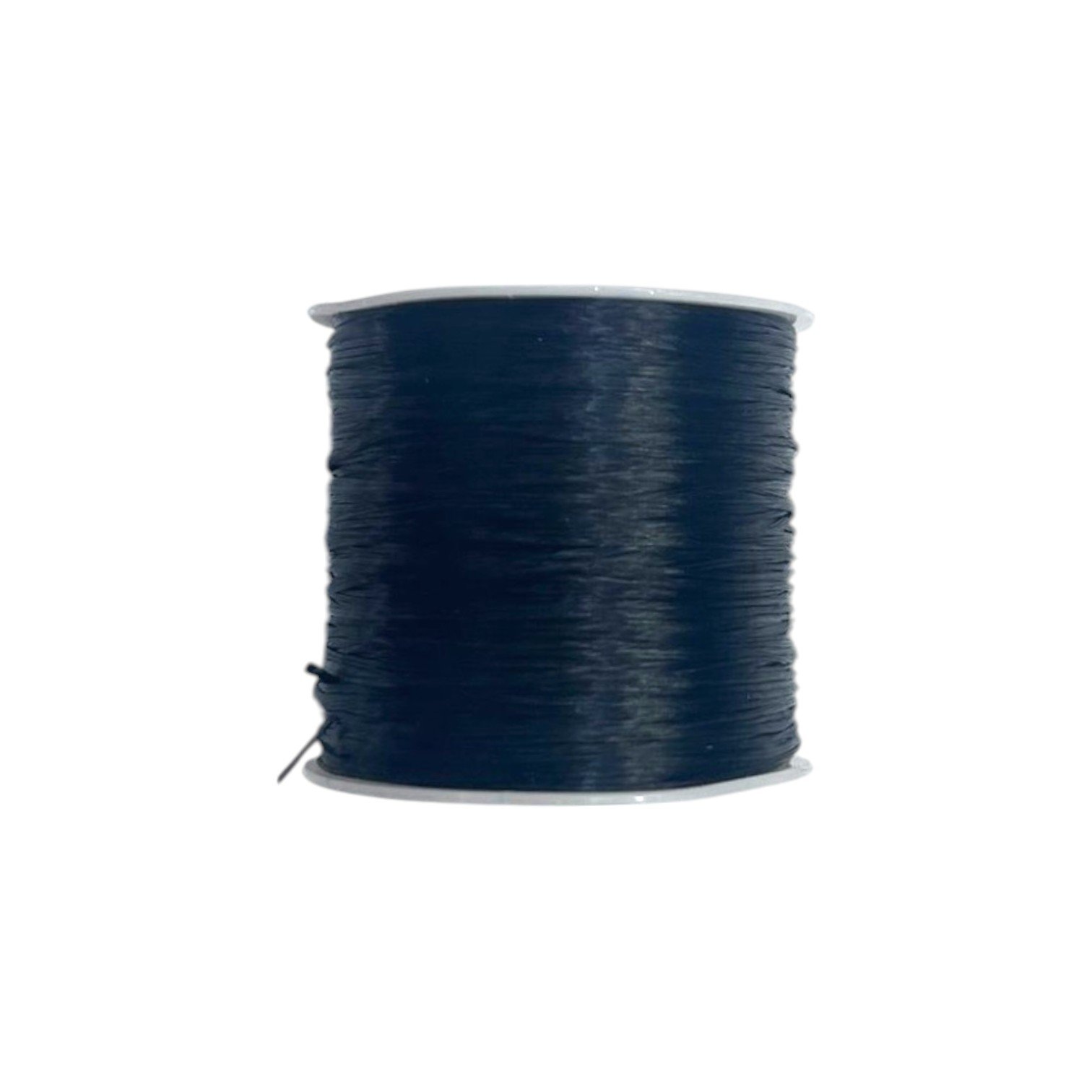 Rolo De Linha De Tissagem Latex Preto