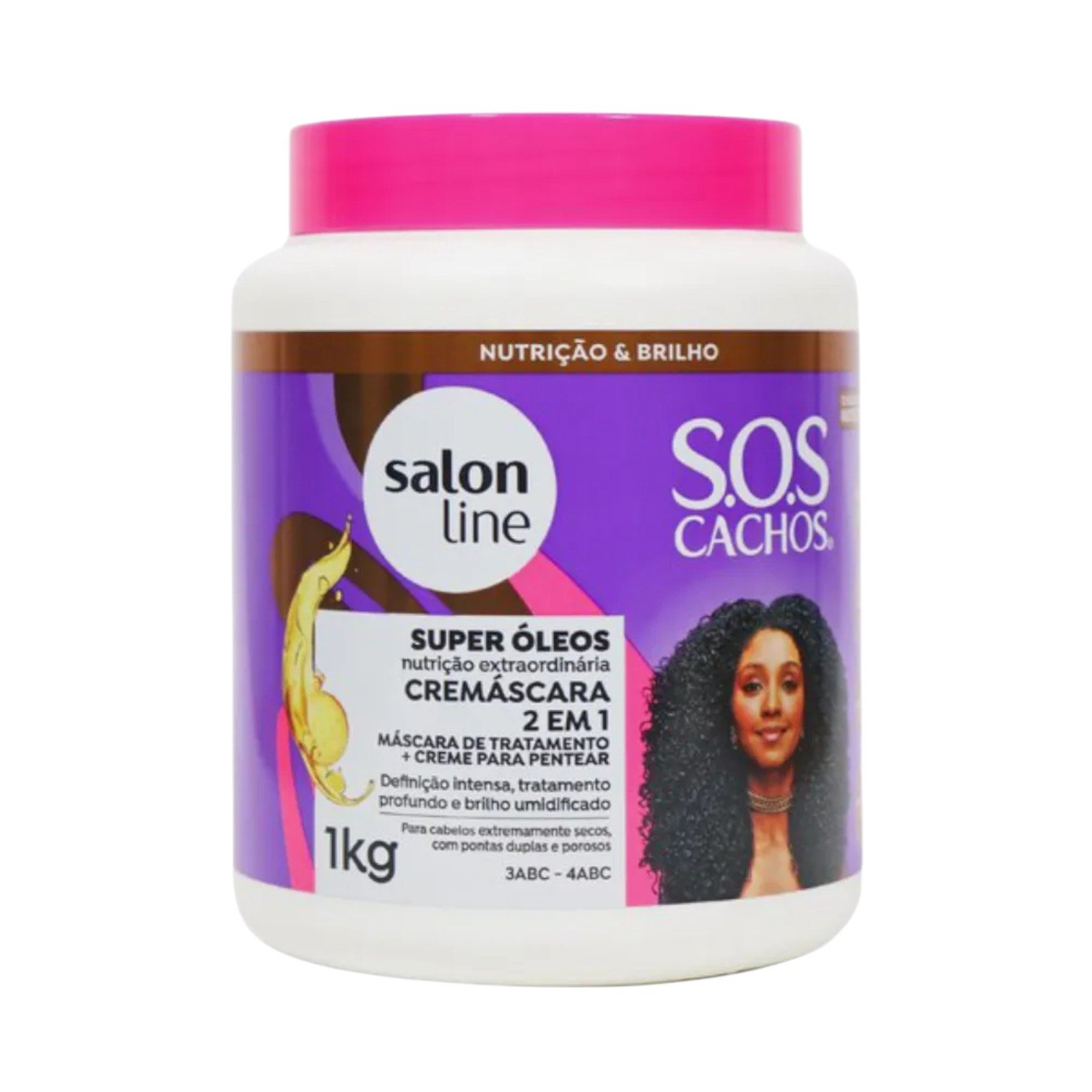 SOS CREMASCARA 2X1 MIX OLEOS NUTRITIVO 1KG