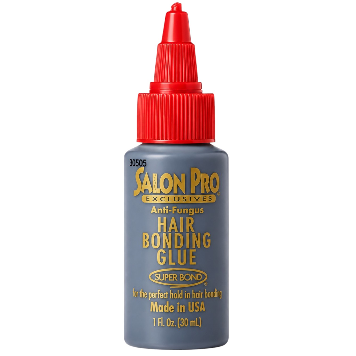 Salon Pro Hair Bonding Glue (black) 1 oz - pequena