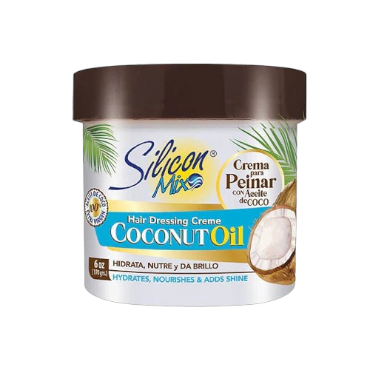 Silicon Mix Nutritivo Coconut Oil - Creme de Pentear 6 oz