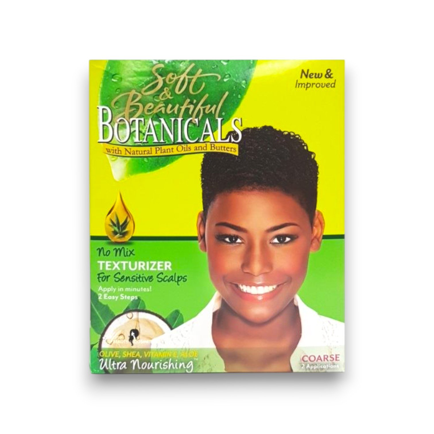 Soft & Beautiful Botanical Tex Relaxer Kit Coarse