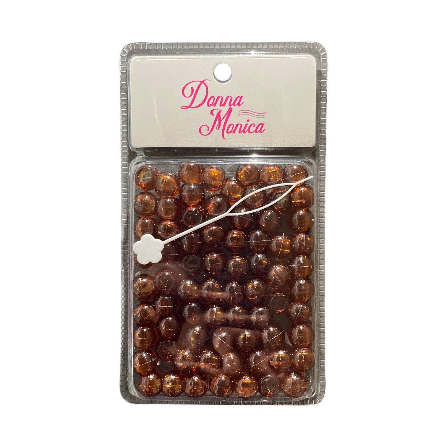 Missanga Grande Amber/Clear