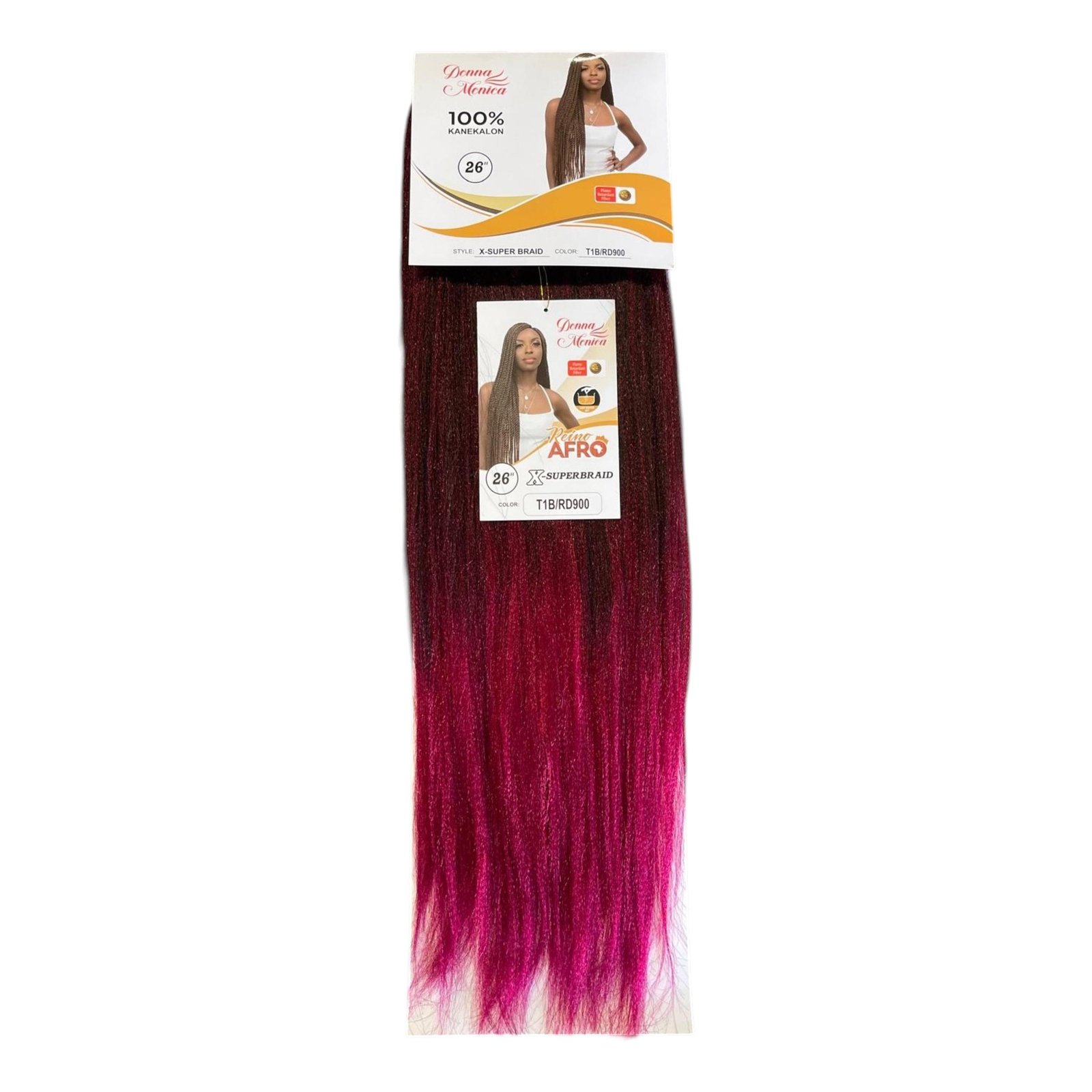Donna Monica X-Super Braid 26'' - T1B/RD900