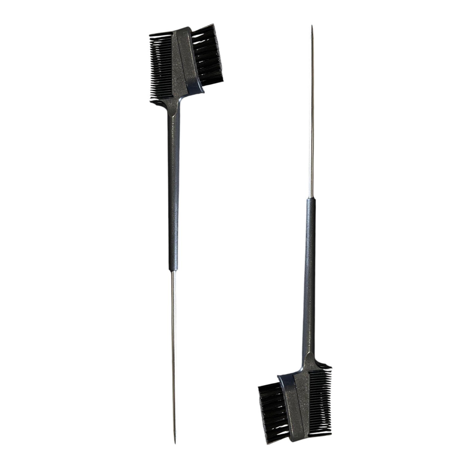 Escova Baby Hair Ponta de Ferro - Preto