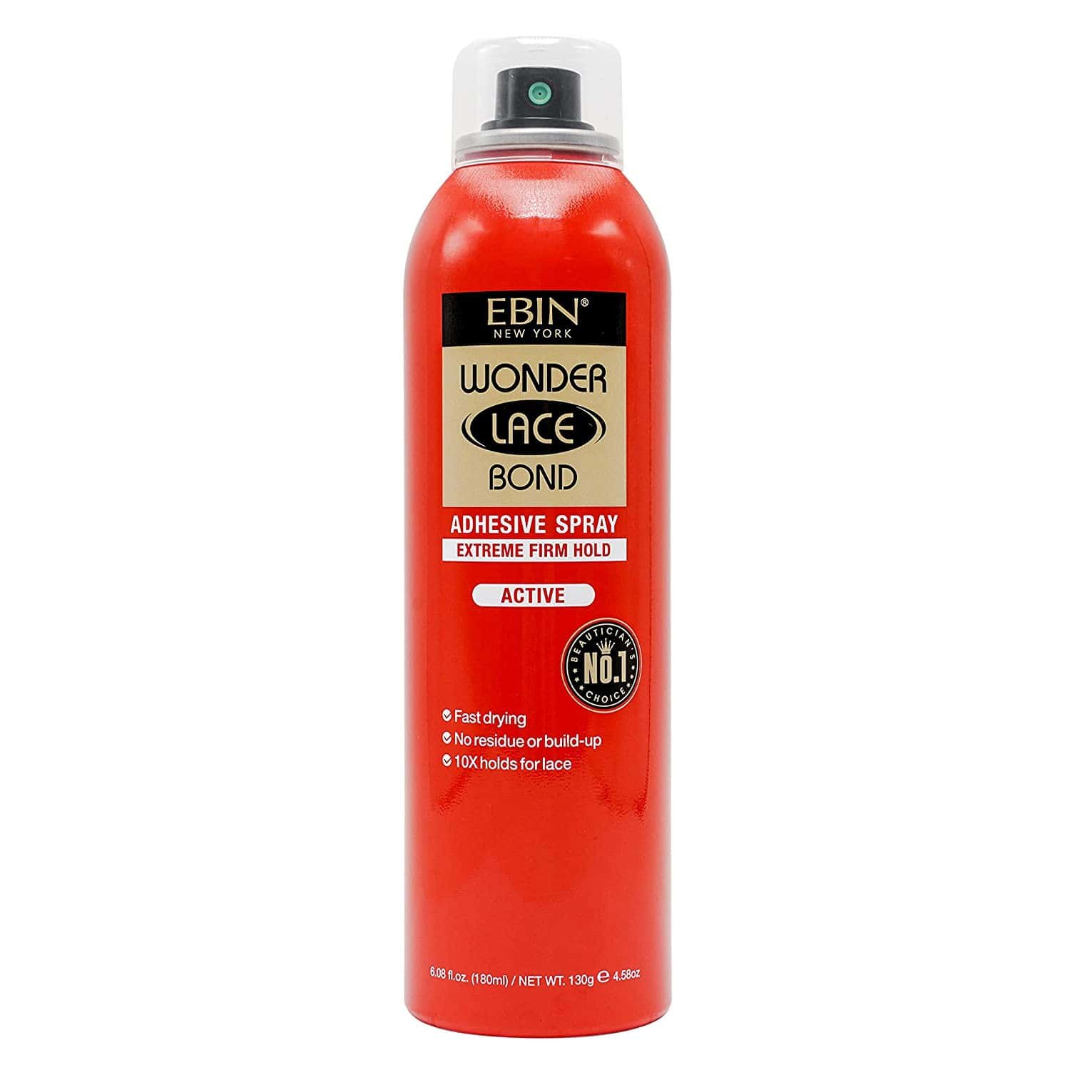 Ebin Wonder Lace Bond Spray Extreme Firm Hold Active 420ml