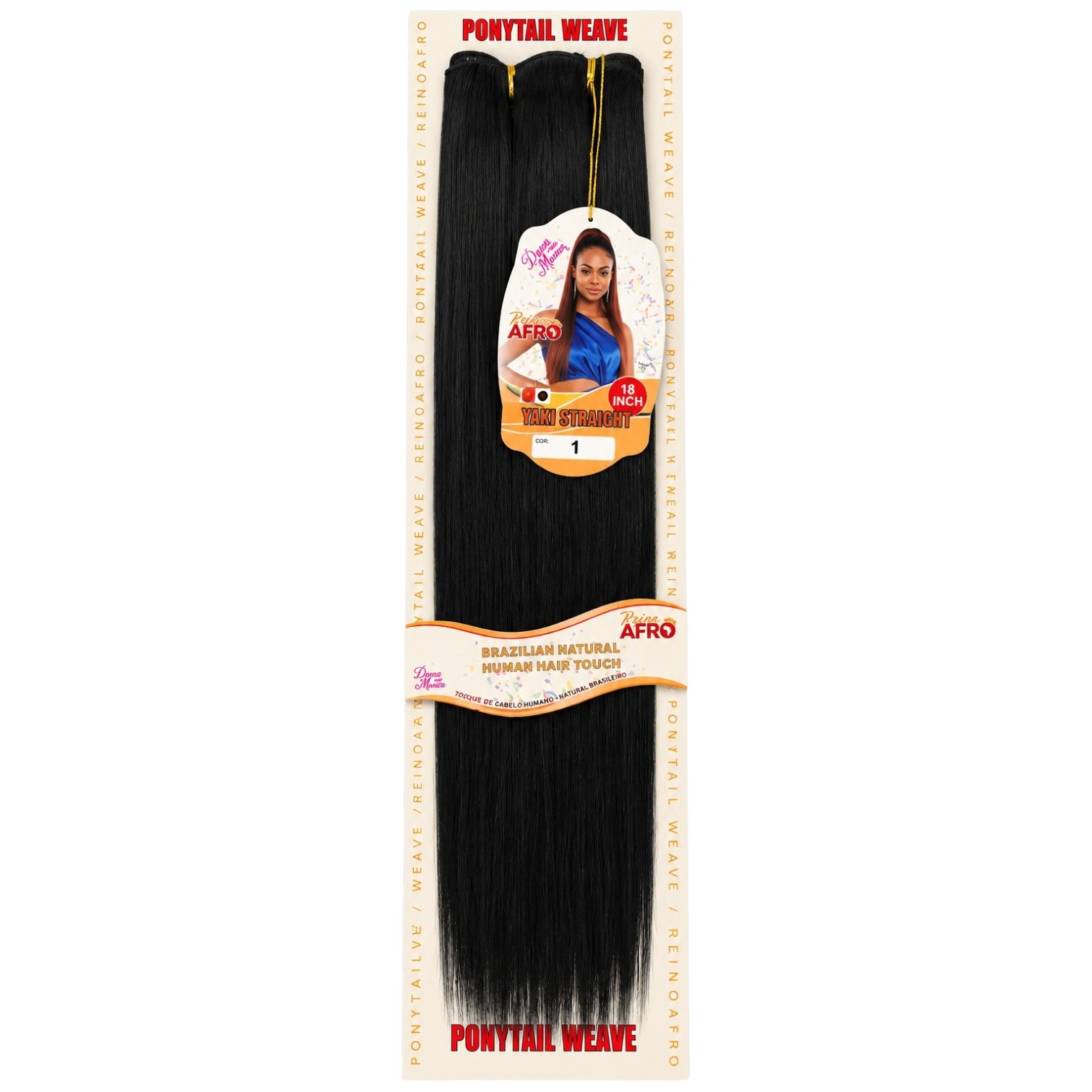 D.M  Yaki Straight 18'' - 1
